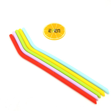Amazon Hot Sale 100%  Biodegradable Silicone Straws For Drinking
